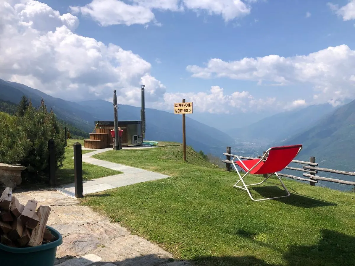 Вилла Holiday Creek Mortirolo Mazzo di Valtellina